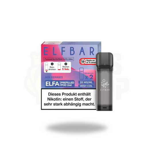 ELFBAR | ELFA | Mix Berries | 2x2ml 20mg
