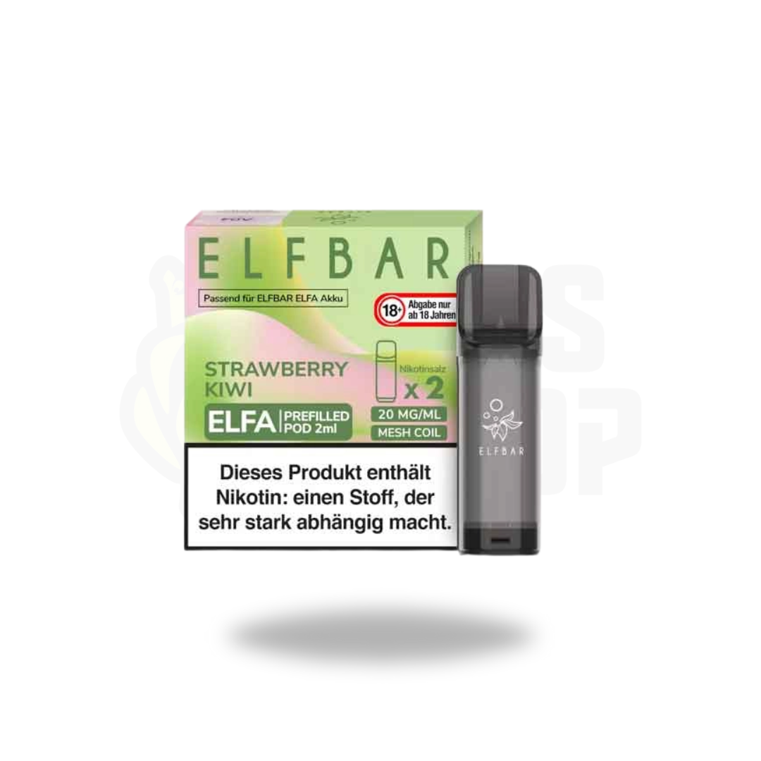 ELFBAR | ELFA | Strawberry Kiwi  Prefilled Pod | 2x2ml 20mg