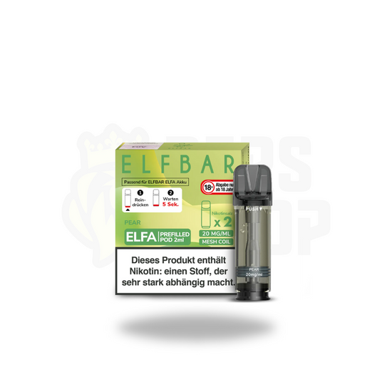 ELFBAR | ELFA | Pear Pod | 2x2ml 20mg