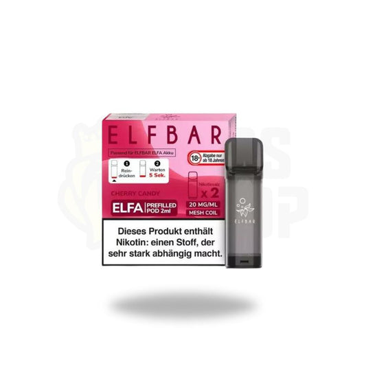 ELFBAR | ELFA | Cherry Candy | 2x2ml 20mg