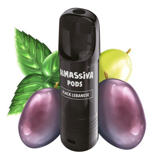 Al Massiva | Pods | Black Lebanese | 2x2ml pro Pod