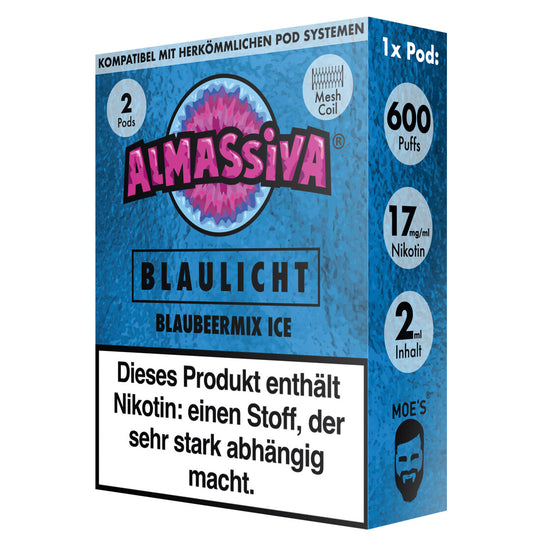 Al Massiva | Pods | Blaulicht | 2x2ml pro Pod