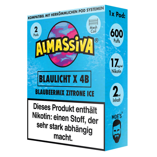 Al Massiva | Pods | Blaulicht X 4B | 2x2ml pro Pod