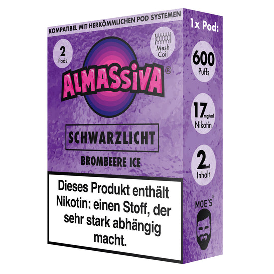 Al Massiva | Pods | Schwarzlicht | 2x2ml pro Pod