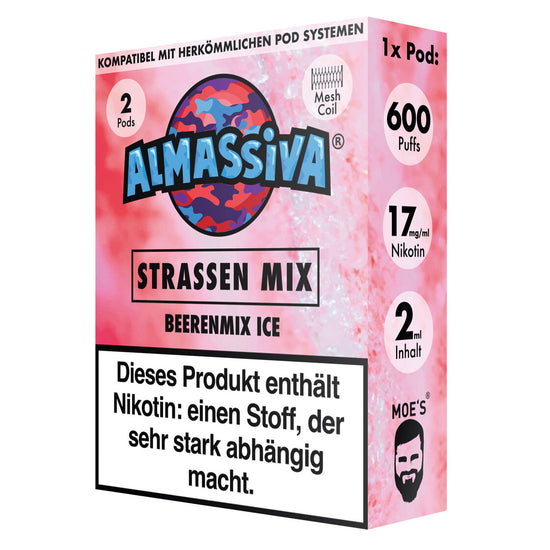 Al Massiva | Pods | Strassen Mix | 2x2ml pro Pod